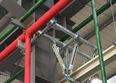 永安该抗震支架的整体式支吊架结构协调性好